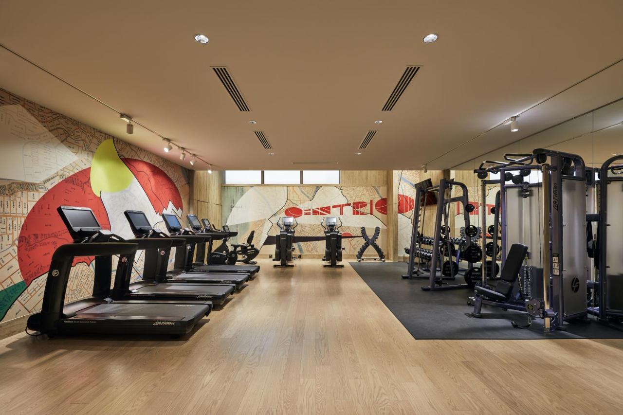 하얏트 센트릭 가나자와 호텔 외부 사진 The gym at the hotel